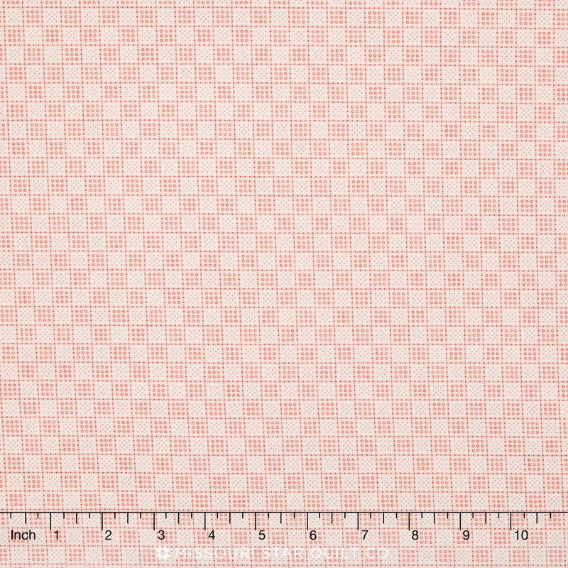 Downton Abbey - The Downstairs Collection Red Gridded Yardage