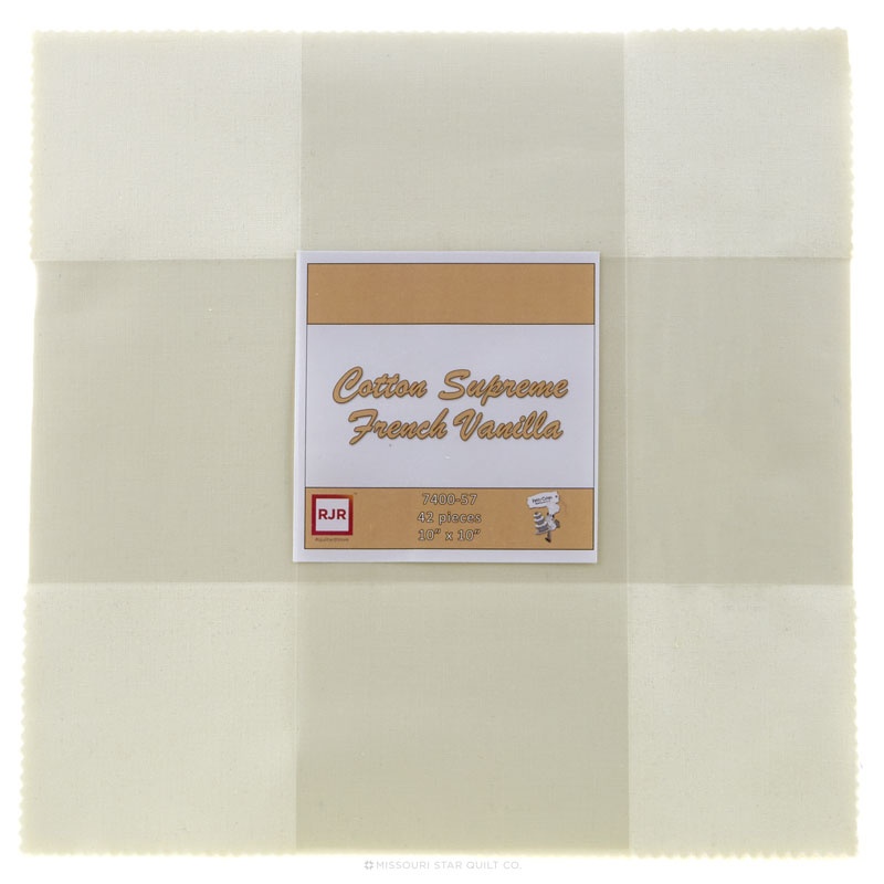 Cotton Supreme Solids French Vanilla Patty Cake