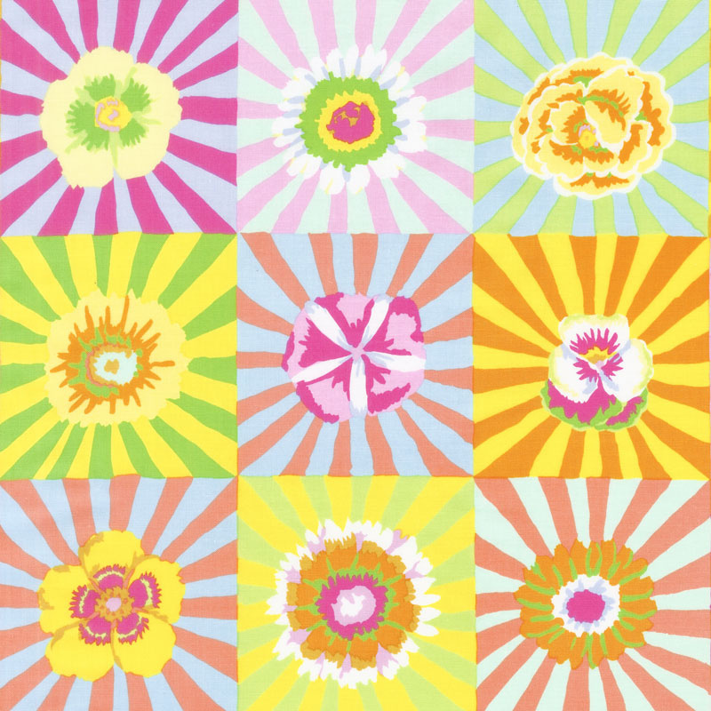 Kaffe Fassett Collective Fall 2017 - Sunrise Sunburst Yellow Yardage