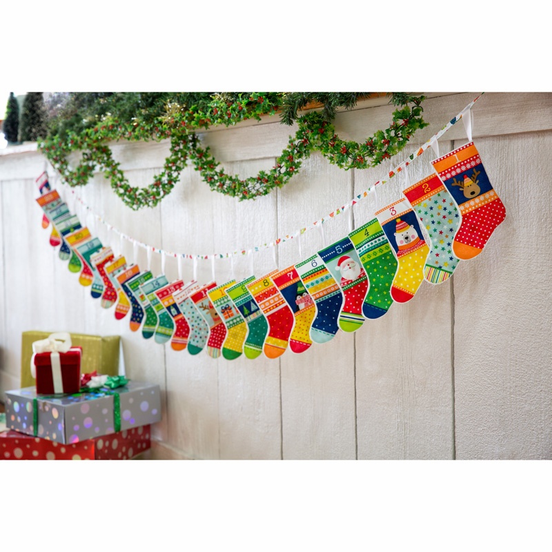 Novelty Mini Stocking Advent Kit