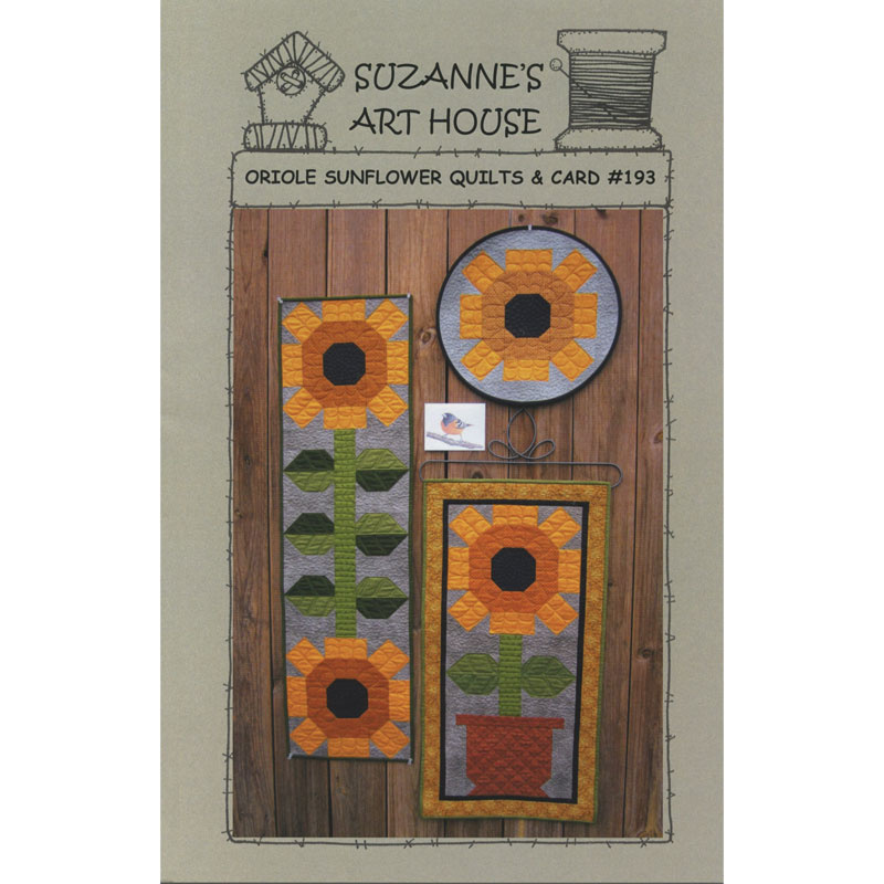 Oriole Sunflower Pattern