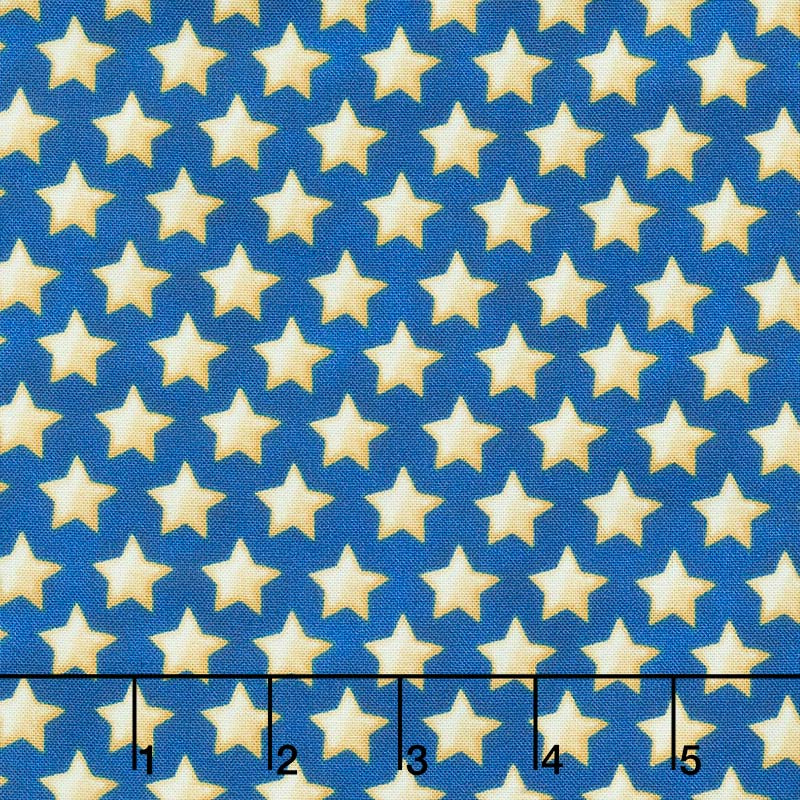 Land of the Free - Stars Set Blue Yardage