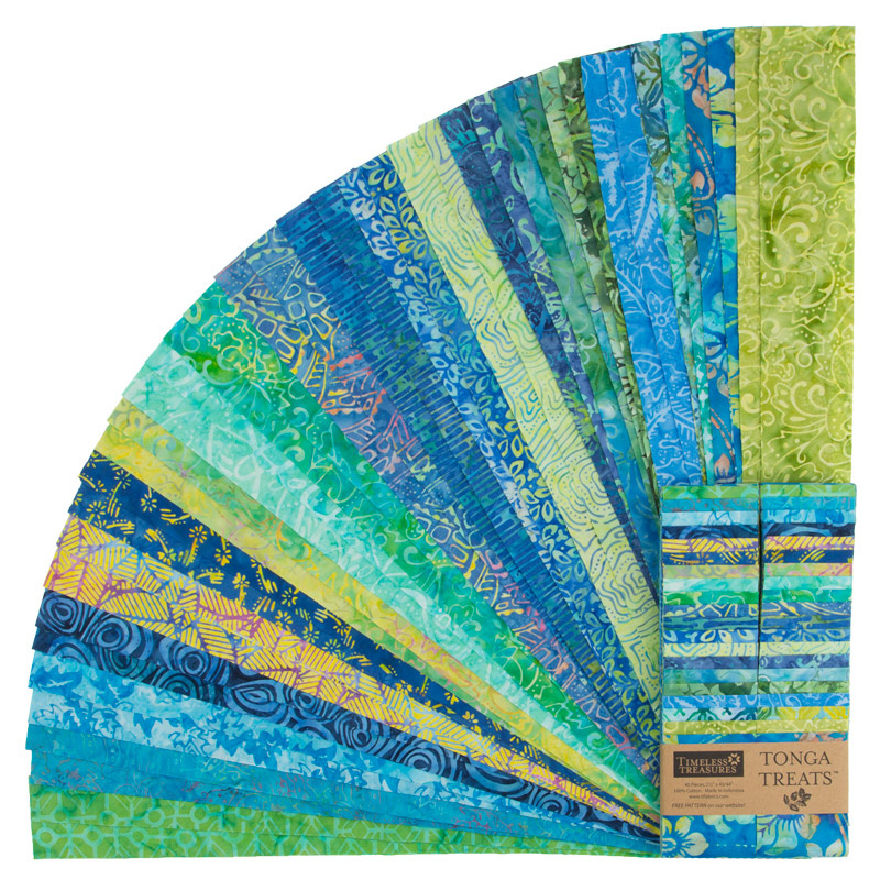 Tonga Treats Batiks - Grasshopper 2.5