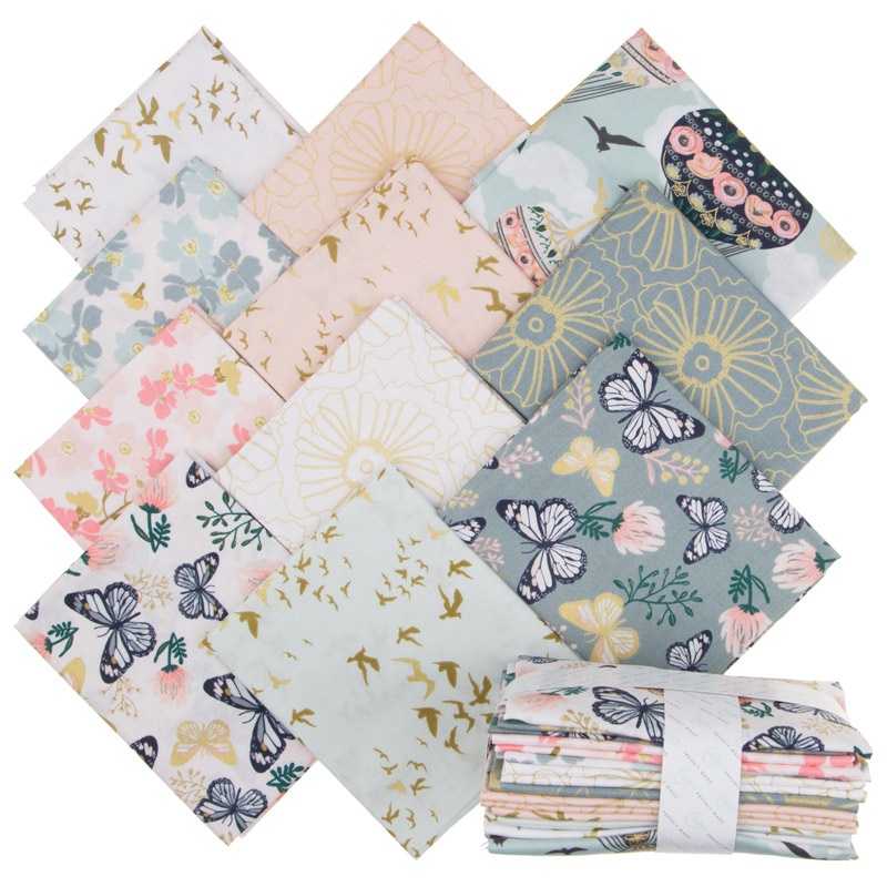 Up, Up and Away Metallic Fat Quarter Bundle