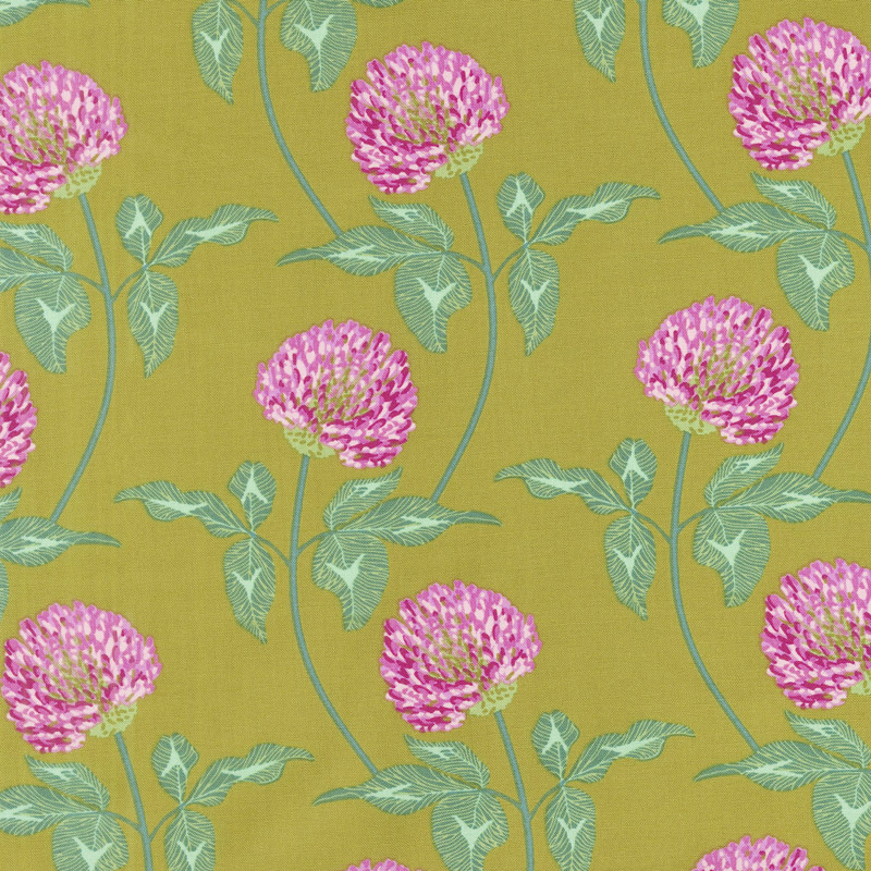 English Summer - Leaning Army Yardage