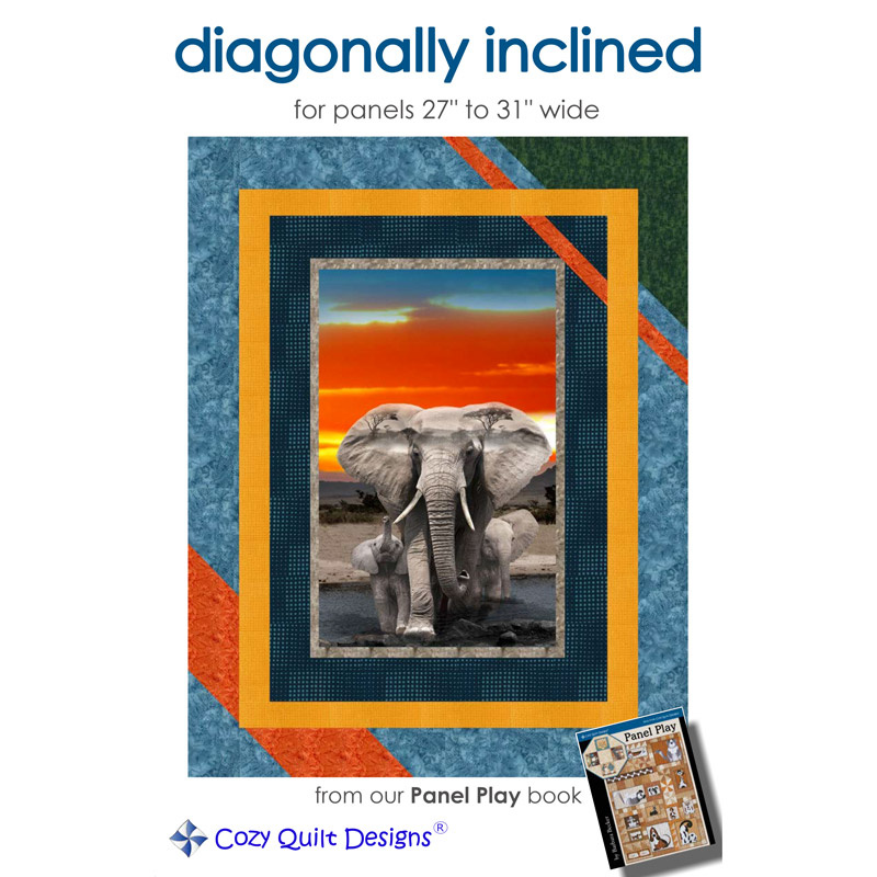 Diagonally Inclined Panel Pattern
