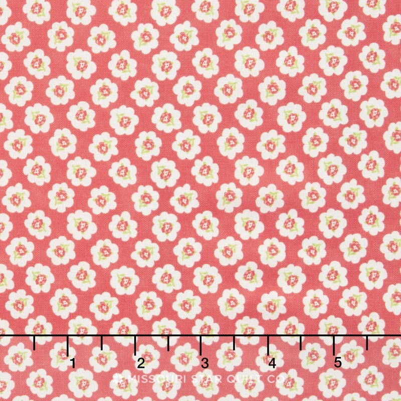 Coney Island - Cotton Blossoms Candy Apple Red Yardage