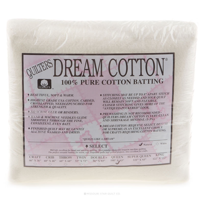 Quilter's Dream Select Natural Cotton Queen Batting Quilter's D...