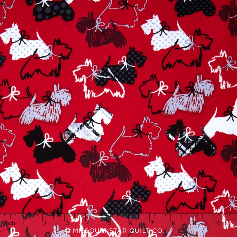 Scottie Love - Dottie Scottie Red Yardage