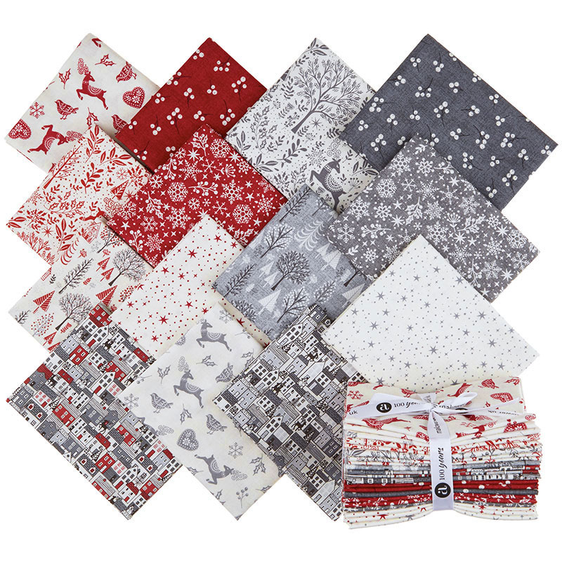 Scandi Fat Quarter Bundle Makower Uk Makower Uk