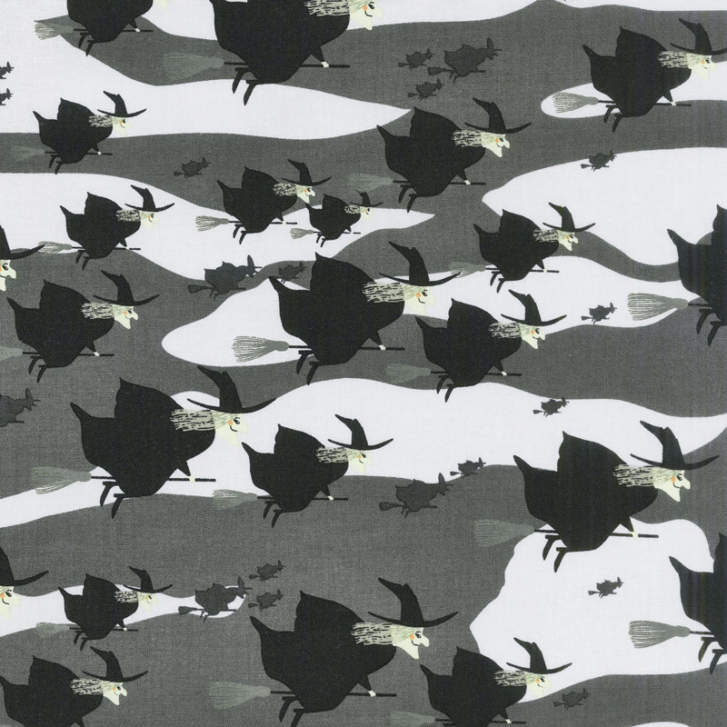 Haunted House - Witch Gray Yardage
