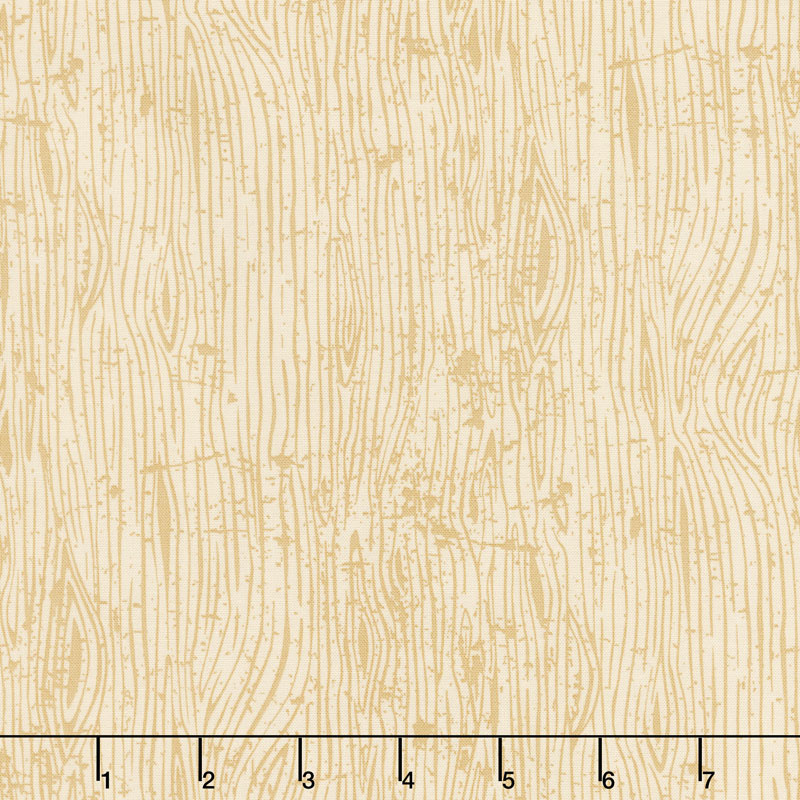 Lumberjack Aaron - Woodgrain Cream Yardage