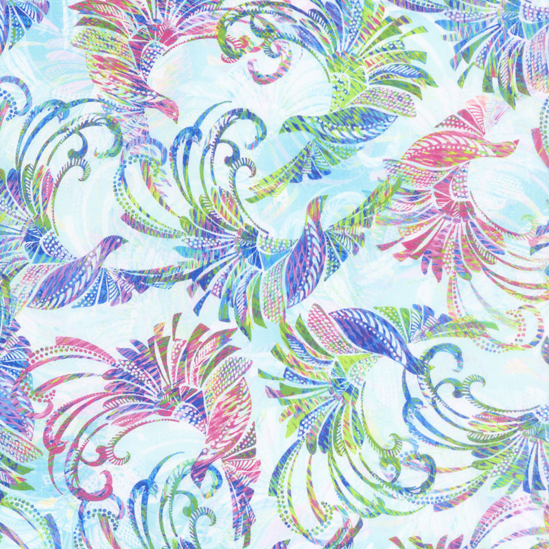 Starlight & Splendor - Promenade Opaline Digitally Printed Yardage