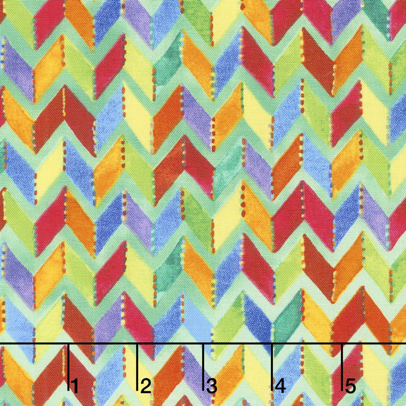 Loca Linda - Chevron Green Yardage