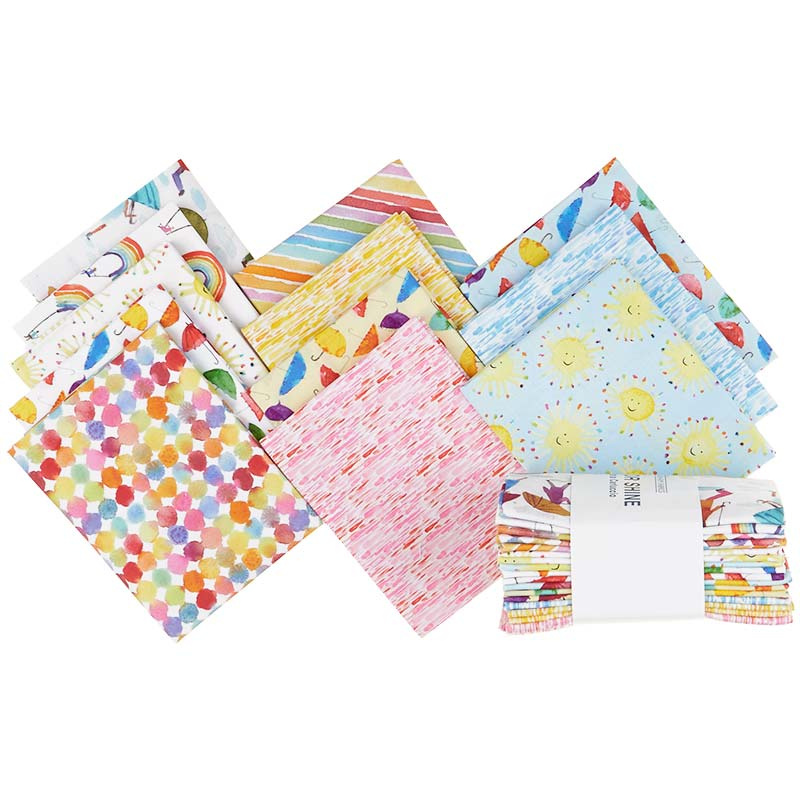 Rain or Shine 5 Easy Pieces Fat Quarter Bundle