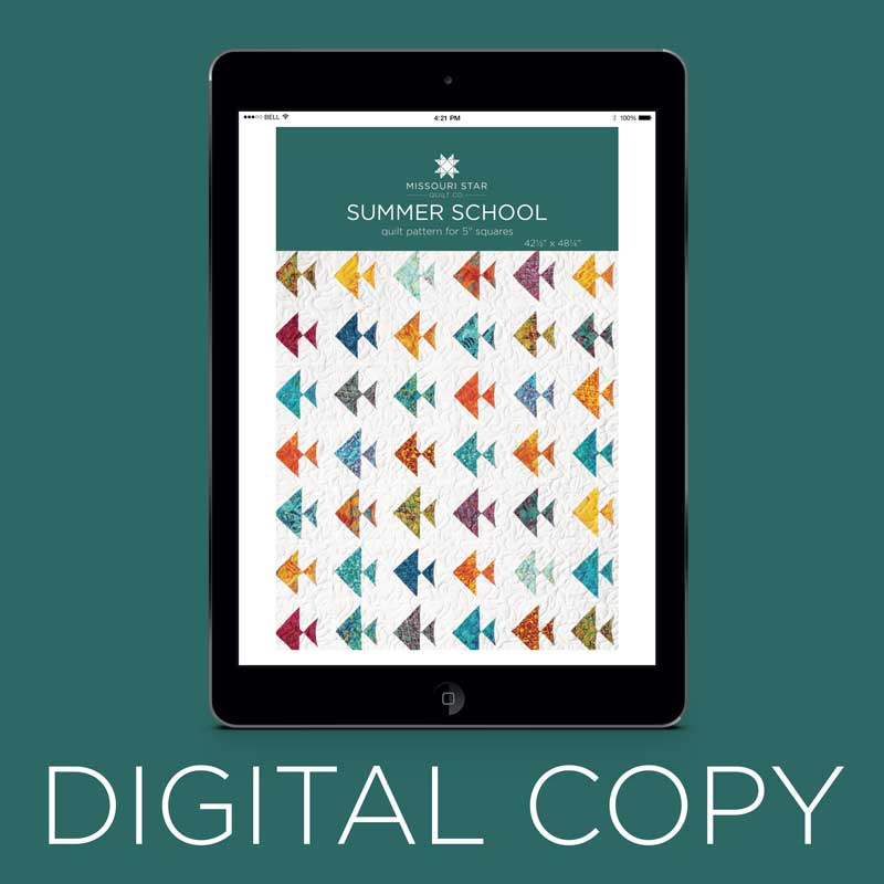 Digital Download - Summer School Quilt Pattern by MSQC