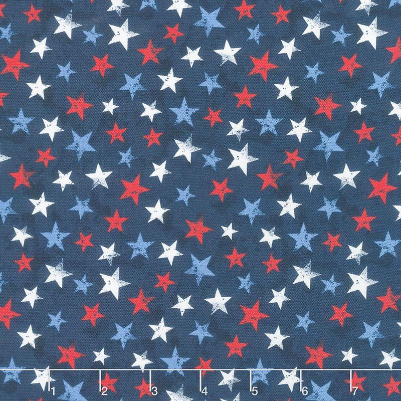 America, My Home - Star Toss Multi Yardage