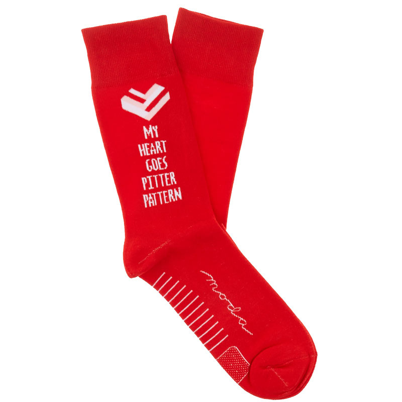 My Heart Goes Pitter Pattern Socks