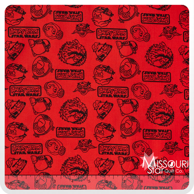 Angry Birds - Star Wars Outlines Red Yardage