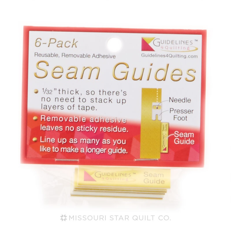 Guidelines Seam Guide Guidelines 4 Quilting