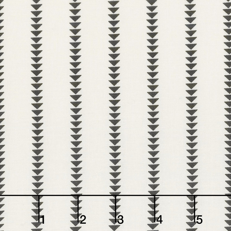Urban Cottage - Cotton Prints Urban Ticking Ivory Yardage