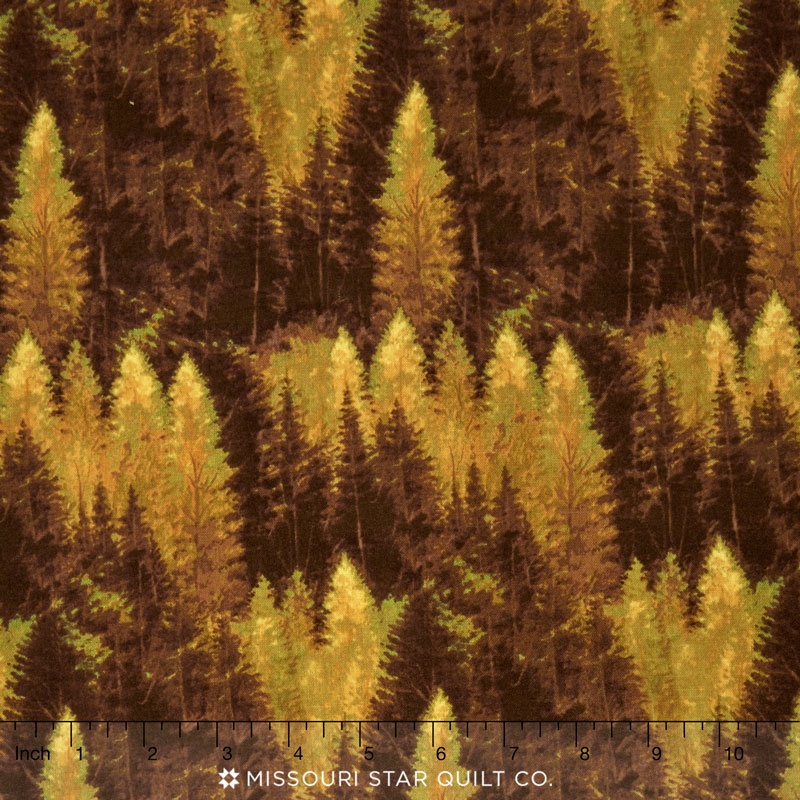 Majestic Outdoors - Majestic Forest Yellow Yardage