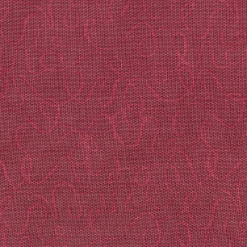 Scribbles - Rhubarb Yardage