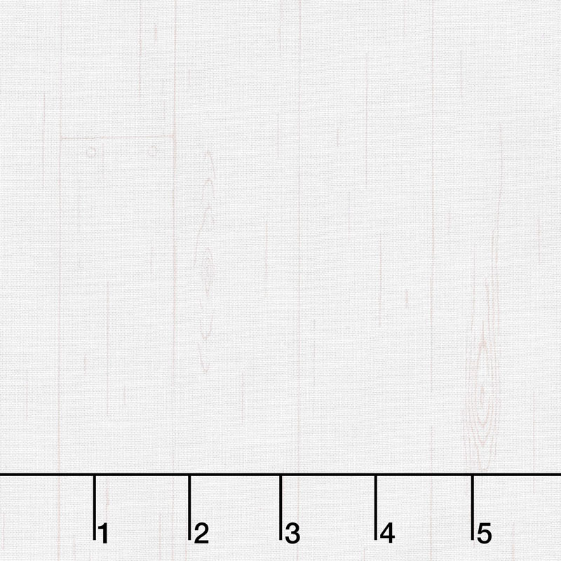 Farmhouse Floral - Shiplap White Yardage