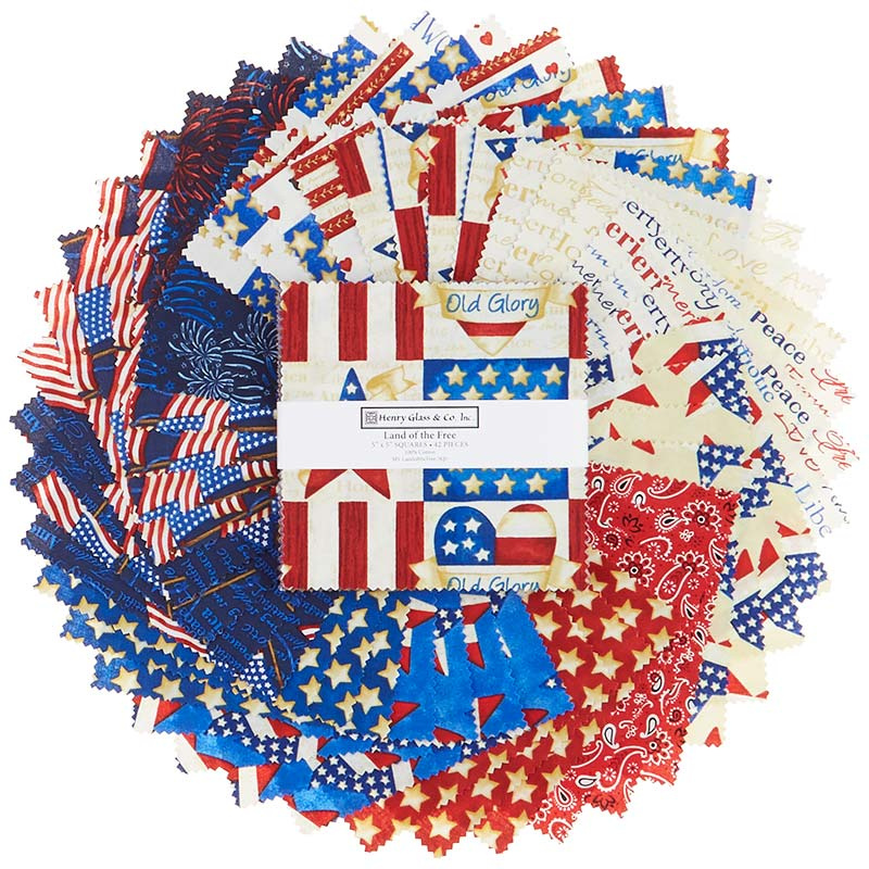 Land of the Free Charm Pack