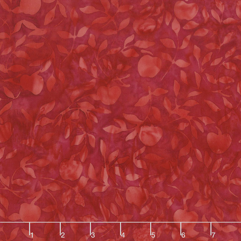 Garden Party Batiks - Cherries Candy Yardage