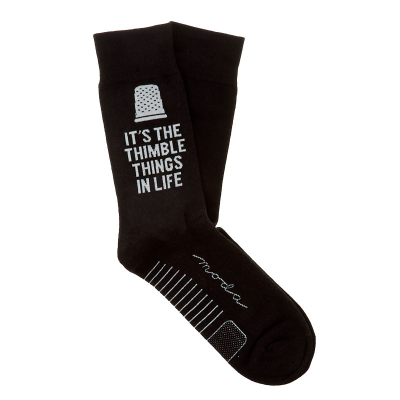 It's the Thimble Things in Life Socks