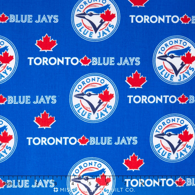 MLB Toronto Blue Jays Blue Yardage Fabric Traditions Fabric...