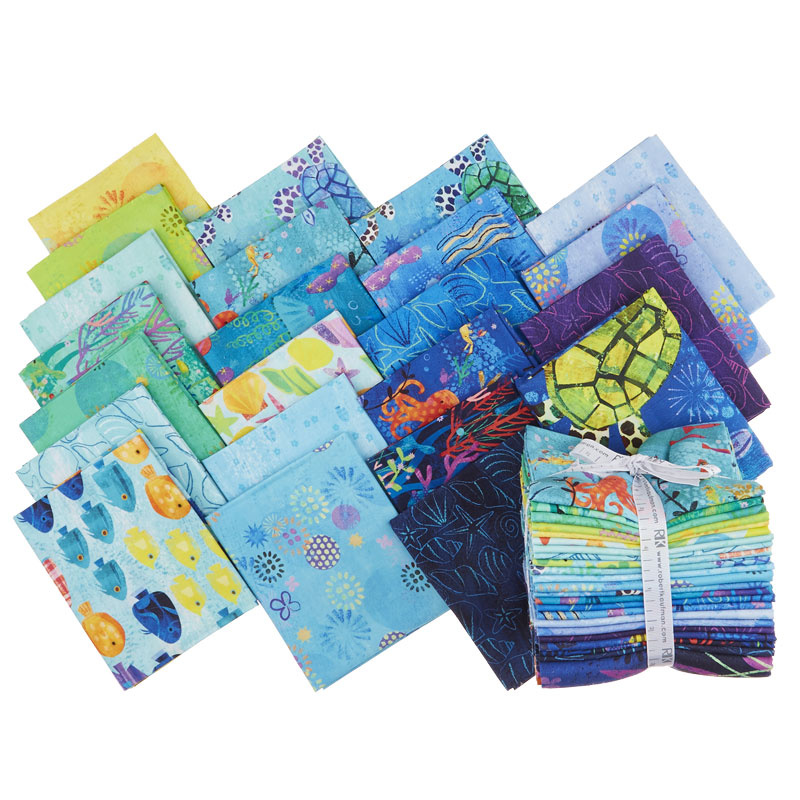 Octopus Garden Digitally Printed Fat Quarter Bundle