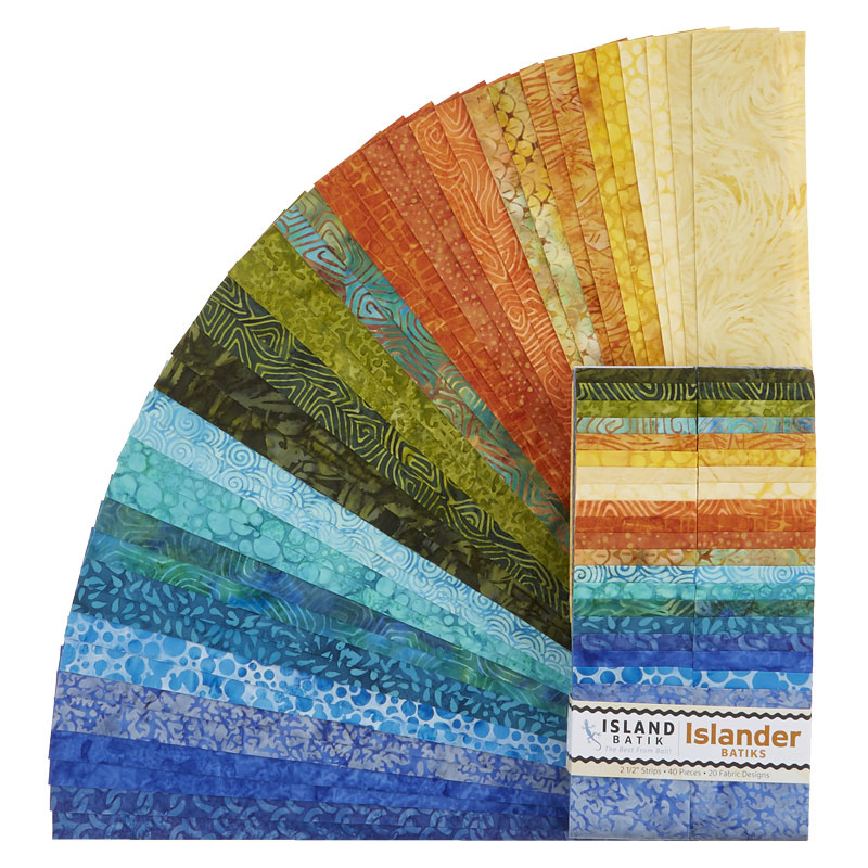 Islander Batiks Strips