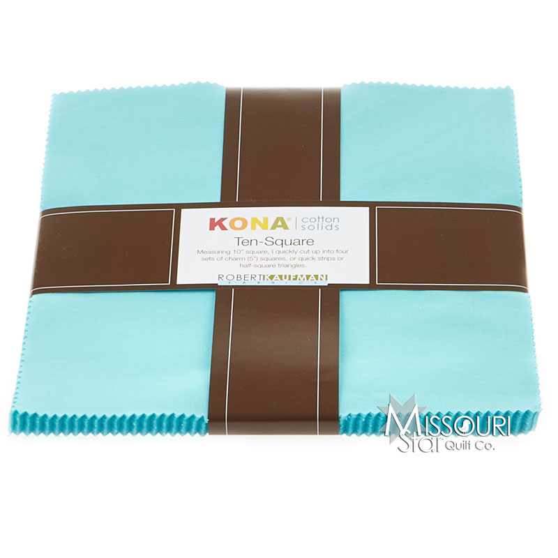 Kona Cotton - Bahama Blue Ten Squares