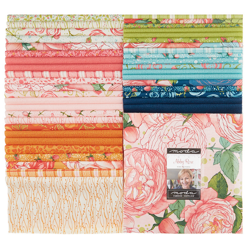 Moda Fabrics Abby Rose Robin Pickens Jelly Roll Strips