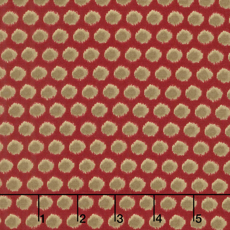 La Vie En Rouge - Charmante Rouge Yardage