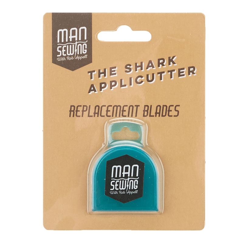 Man Sewing Shark Applicutter Rotary Cutter Replacement Blades
