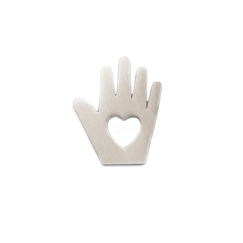 Heart In Hand Pin by Pin Peddlers