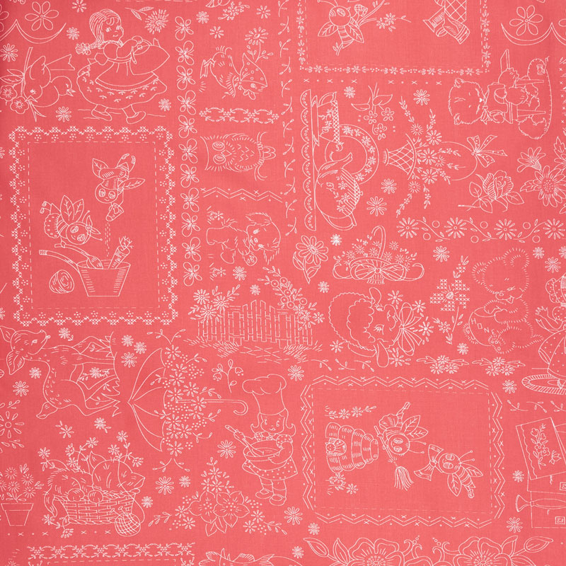 Granny Chic - Vintage Embroidery Pink 108