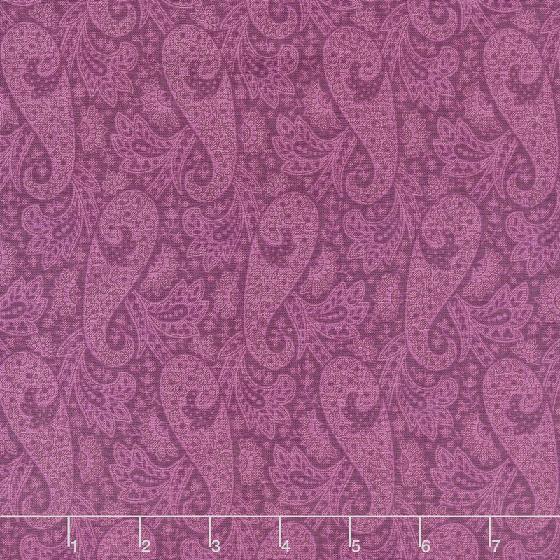 Hat Box - Paisley Lavender Yardage