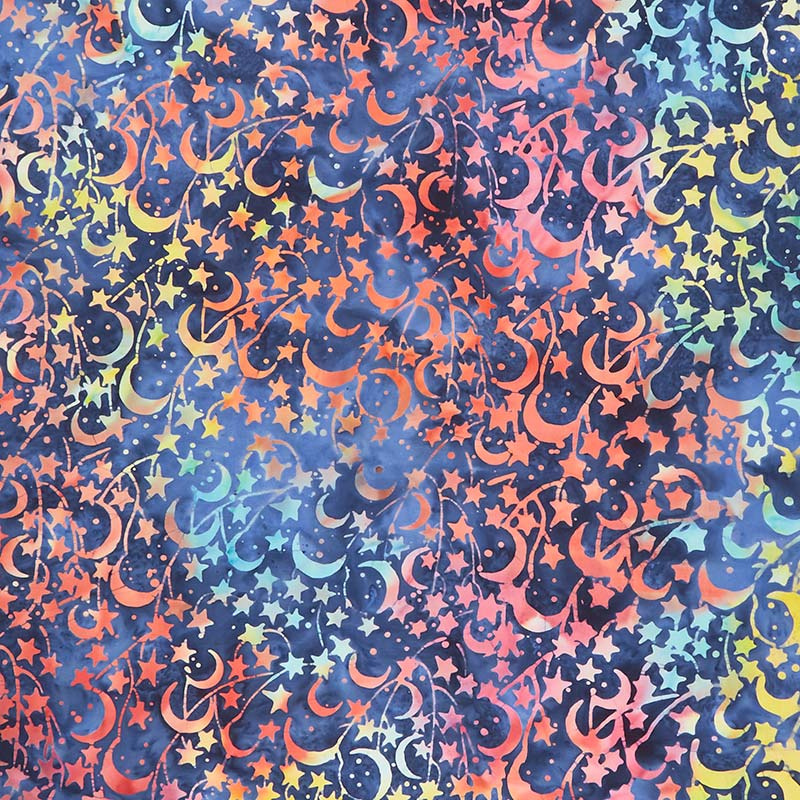 Colorpop Batiks - Star Universe Yardage