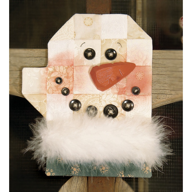 Snowman Mitten Espresso® Ornament Kit