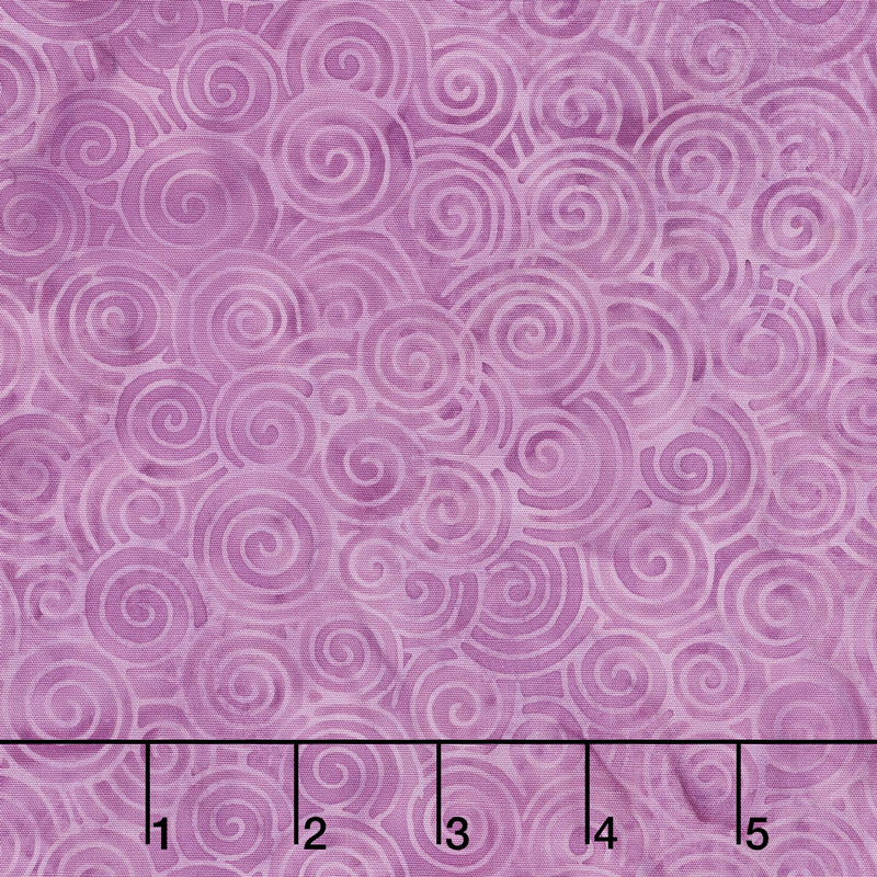 Magical Reef Batiks - Swirls Dusty Rose Yardage
