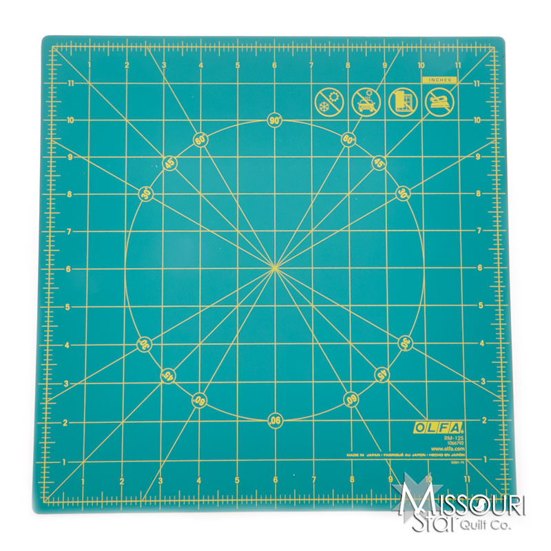 Spinning 12" Rotary Mat Olfa — Missouri Star Quilt Co.