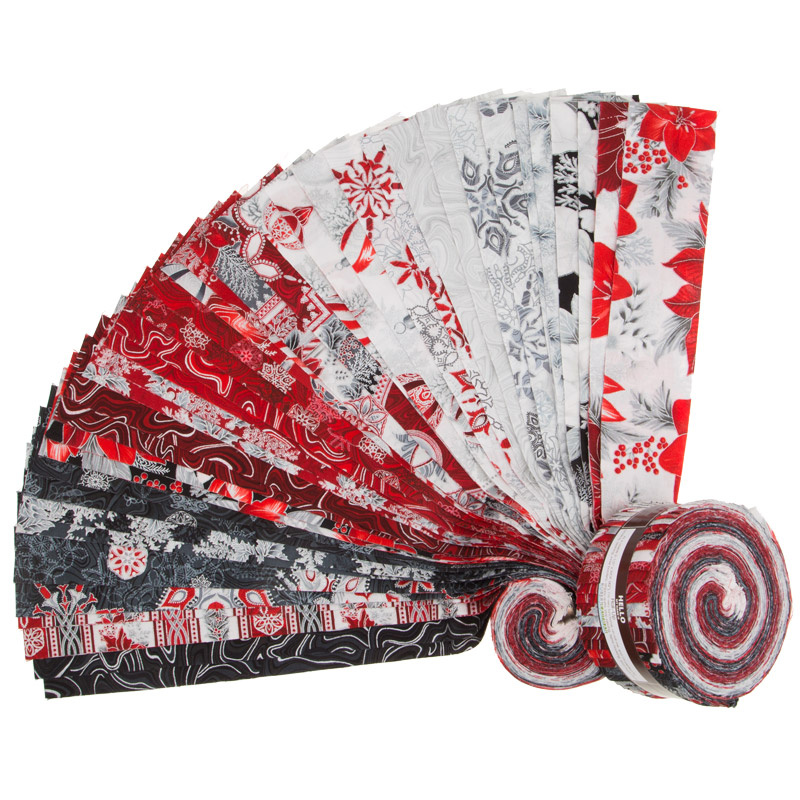 Holiday Flourish 11 Silver Metallic Roll Up