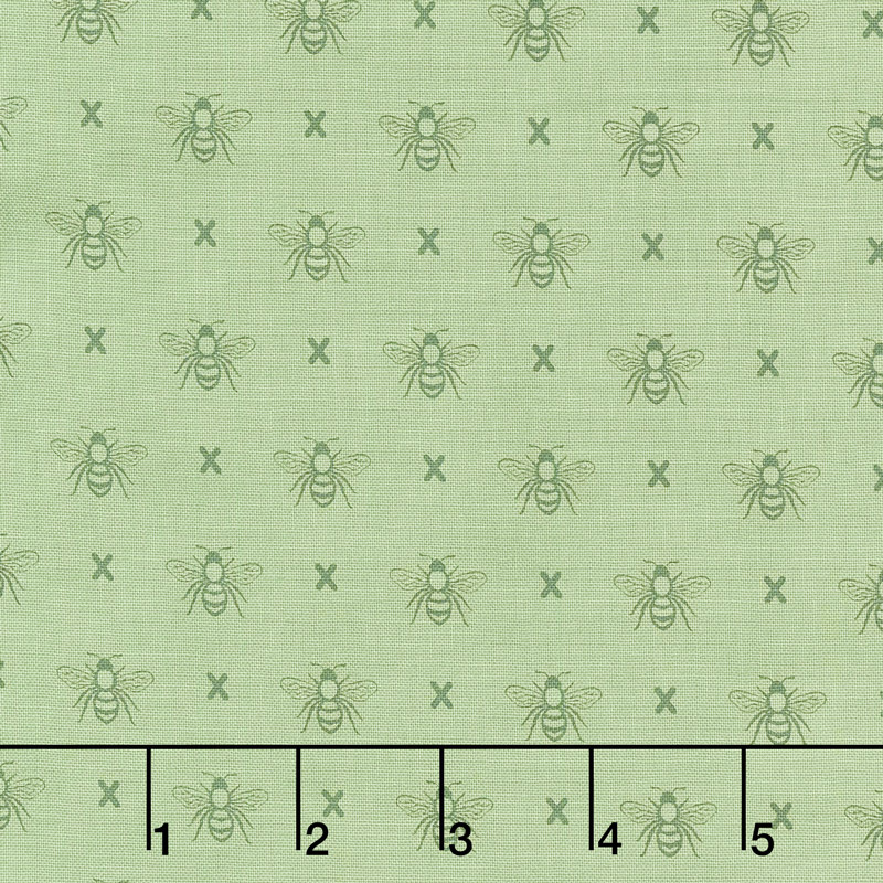 Garden Variety - Queen Bee Grass Yardage