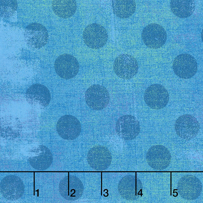 Grunge Hits the Spot - Turquoise Yardage