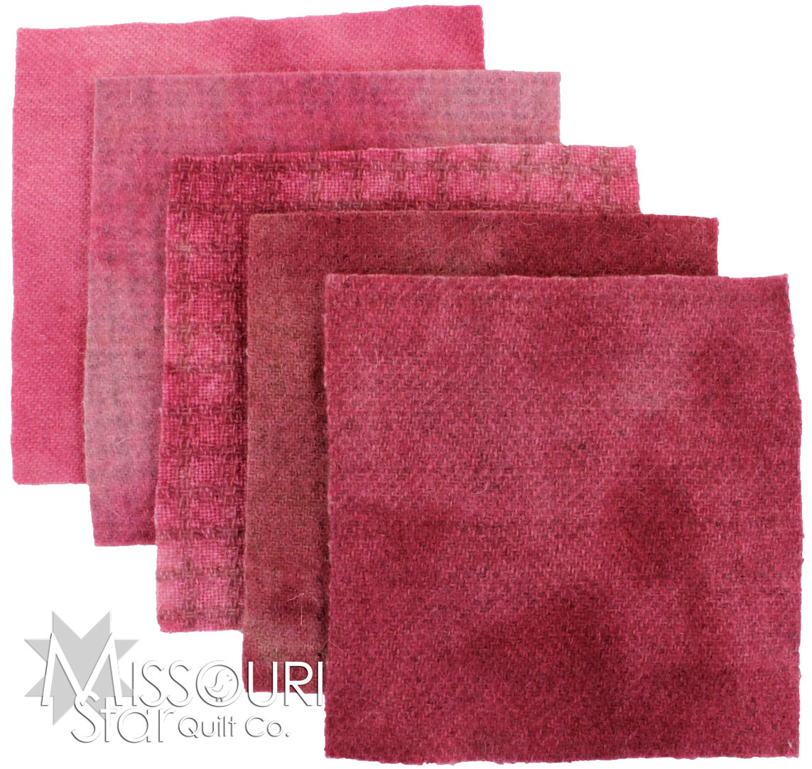 Roses Wool Charm Pack