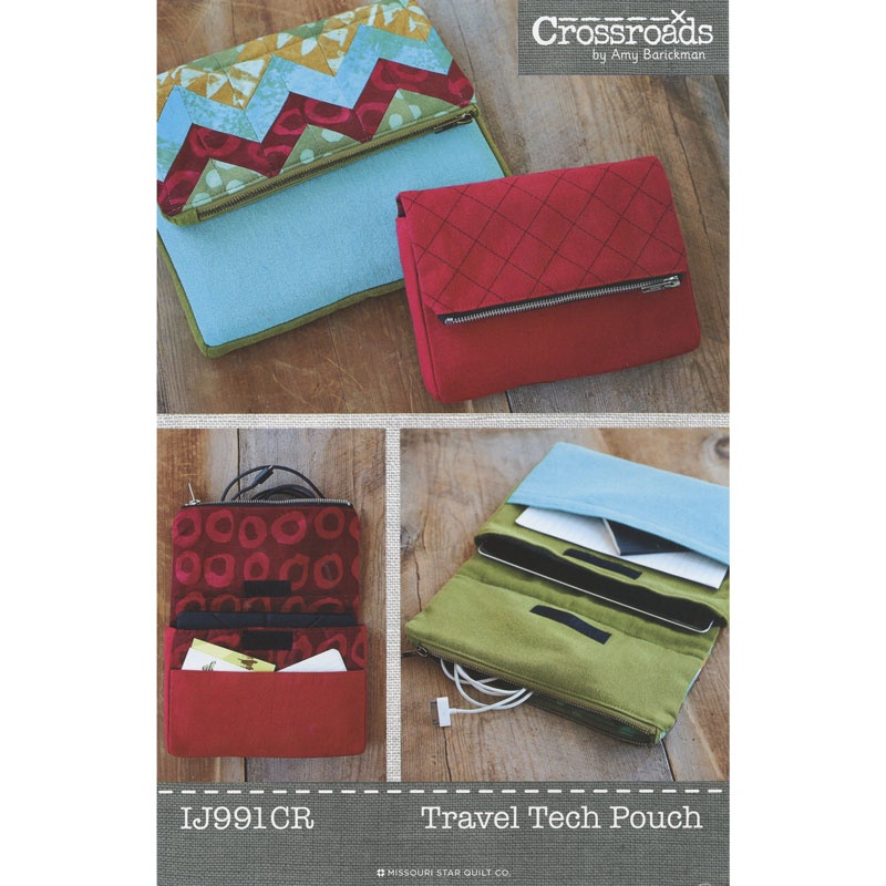 Crossroads Tech Travel Pouch Pattern